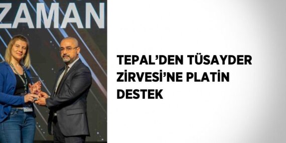 TEPAL’DEN TÜSAYDER ZİRVESİ’NE PLATİN DESTEK