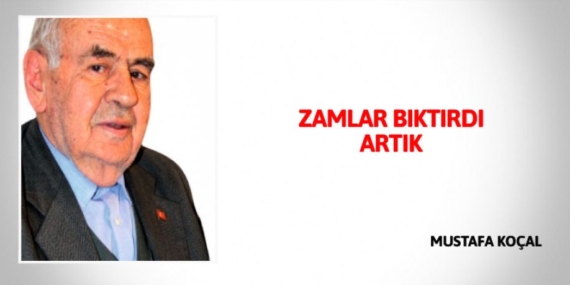 ZAMLAR BIKTIRDI ARTIK