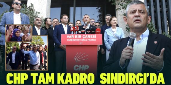 CHP TAM KADRO  SINDIRGI’DA