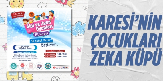 KARESİ’NİN ÇOCUKLARI ZEKA KÜPÜ