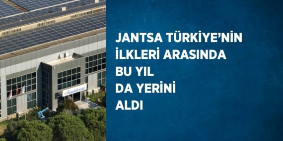 JANTSA TÜRKİYE’NİN İLKLERİ ARASINDA BU YIL DA YERİNİ ALDI