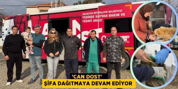 “CAN DOST”   ŞİFA DAĞITMAYA DEVAM EDİYOR