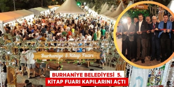 BURHANİYE BELEDİYESİ  5. KİTAP FUARI KAPILARINI AÇTI