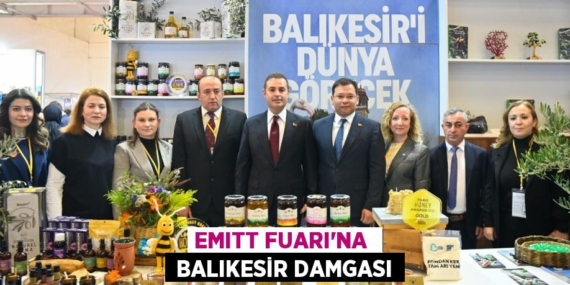 EMITT FUARI’NA   BALIKESİR DAMGASI