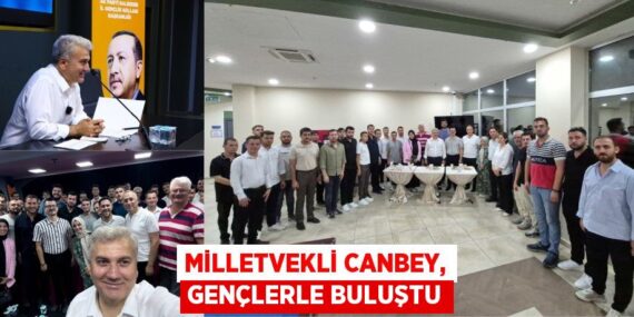 Milletvekli Canbey, gençlerle buluştu