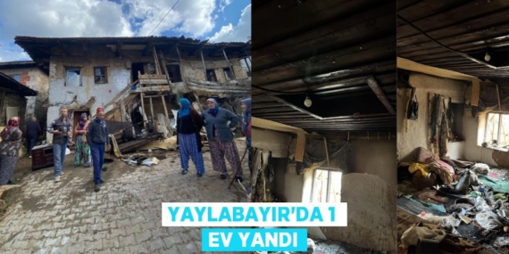 YAYLABAYIR’DA 1 EV YANDI
