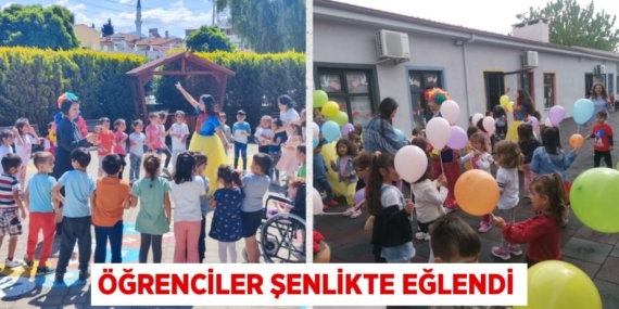 ÖĞRENCİLER ŞENLİKTE EĞLENDİ