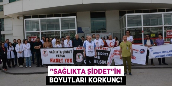 "SAĞLIKTA ŞİDDET"İN  BOYUTLARI KORKUNÇ!