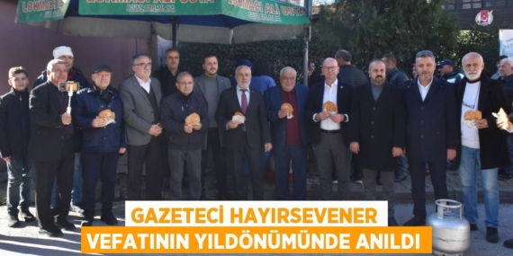 GAZETECİ HAYIRSEVENER VEFATININ YILDÖNÜMÜNDE ANILDI