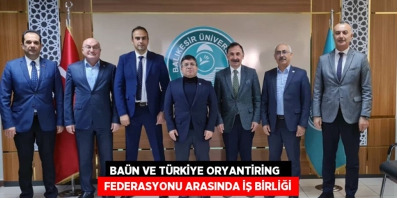 BAÜN VE TÜRKİYE ORYANTİRİNG    FEDERASYONU ARASINDA İŞ BİRLİĞİ