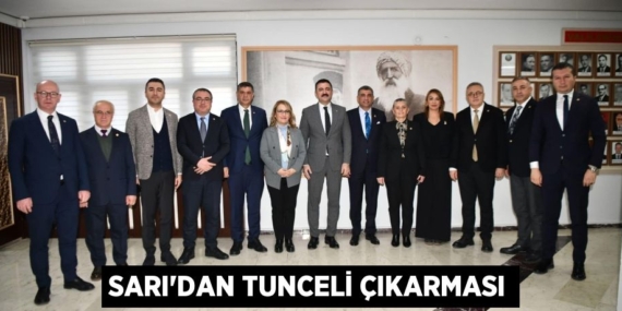 SARI’DAN TUNCELİ ÇIKARMASI