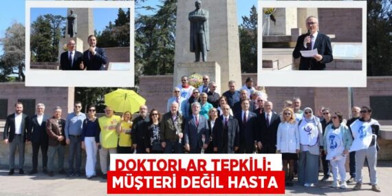Doktorlar tepkili:  MÜŞTERİ DEĞİL HASTA