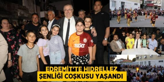 EDREMİT’TE HIDRELLEZ ŞENLİĞİ COŞKUSU YAŞANDI
