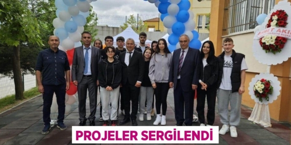 PROJELER SERGİLENDİ