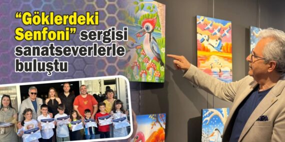 Bandırma’da "Göklerdeki Senfoni" Sergisi Sanatseverlerle Buluştu