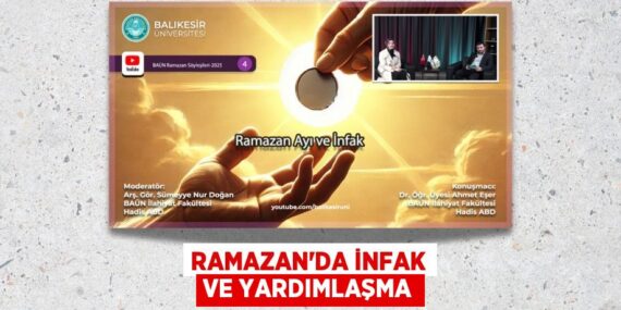 RAMAZAN’DA İNFAK VE YARDIMLAŞMA