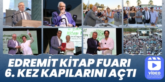 EDREMİT KİTAP FUARI 6. KEZ KAPILARINI AÇTI