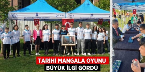 TARİHİ MANGALA OYUNU BÜYÜK İLGİ GÖRDÜ