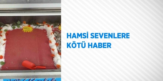 HAMSİ SEVENLERE KÖTÜ HABER
