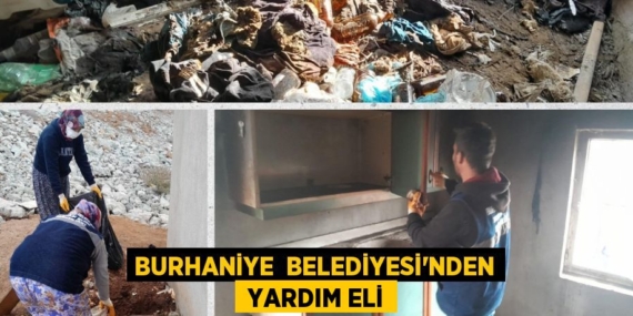 BURHANİYE  BELEDİYESİ’NDEN  YARDIM ELİ