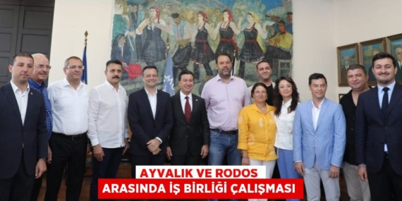 AYVALIK VE RODOS ARASINDA İŞ BİRLİĞİ ÇALIŞMASI