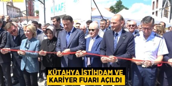 KÜTAHYA İSTİHDAM VE KARİYER FUARI AÇILDI