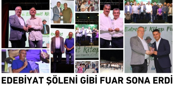 EDEBİYAT ŞÖLENİ GİBİ FUAR SONA ERDİ
