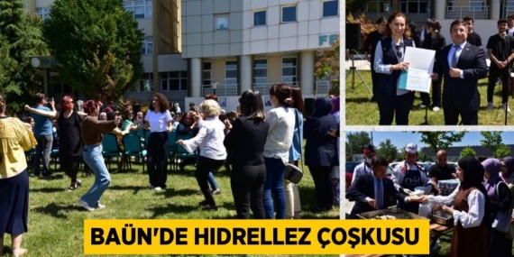 BAÜN’DE HIDRELLEZ ÇOŞKUSU