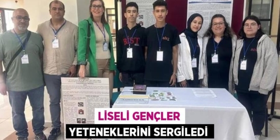 LİSELİ GENÇLER YETENEKLERİNİ SERGİLEDİ