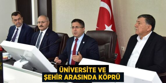 ÜNİVERSİTE VE ŞEHİR ARASINDA KÖPRÜ