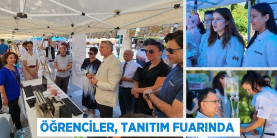 ÖĞRENCİLER, TANITIM FUARINDA