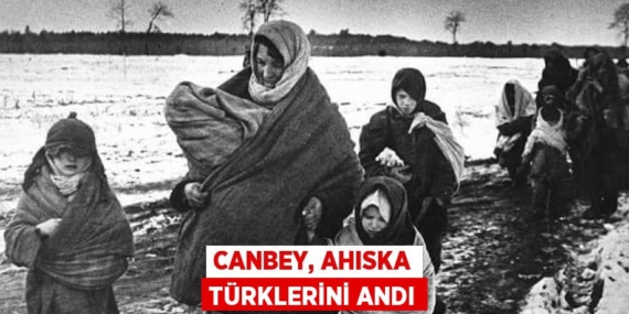 CANBEY, AHISKA TÜRKLERİNİ ANDI