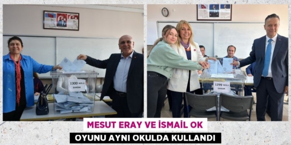 MESUT ERAY VE İSMAİL OK  OYUNU AYNI OKULDA KULLANDI