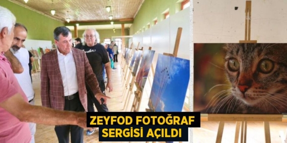 ZEYFOD FOTOĞRAF SERGİSİ AÇILDI