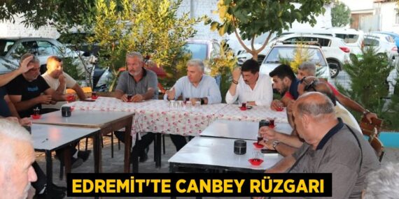 Edremit’te Canbey rüzgarı