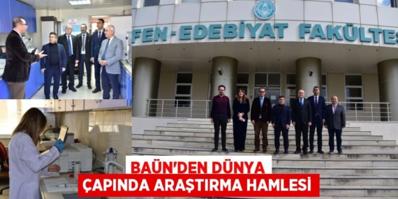 BAÜN’DEN DÜNYA ÇAPINDA ARAŞTIRMA HAMLESİ
