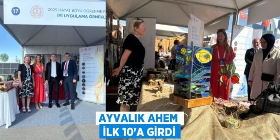 AYVALIK AHEM İLK 10’A GİRDİ