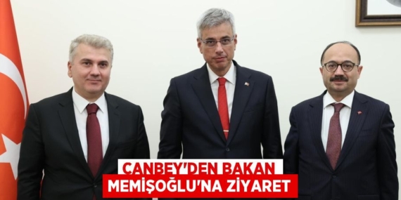 CANBEY’DEN BAKAN MEMİŞOĞLU’NA ZİYARET