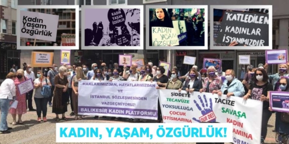 KADIN, YAŞAM, ÖZGÜRLÜK!