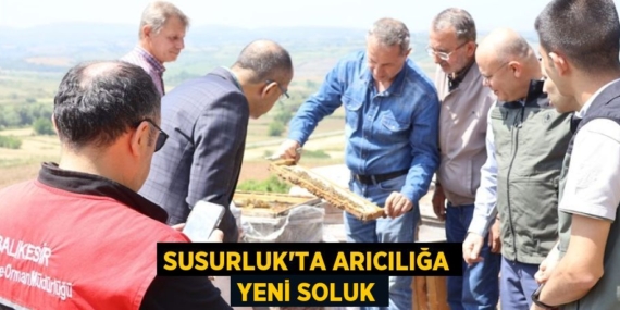 SUSURLUK’TA ARICILIĞA YENİ SOLUK