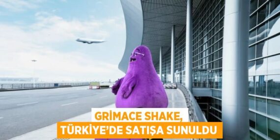 GRİMACE SHAKE, TÜRKİYE’DE SATIŞA SUNULDU