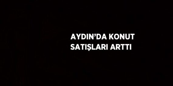AYDIN’DA KONUT SATIŞLARI ARTTI