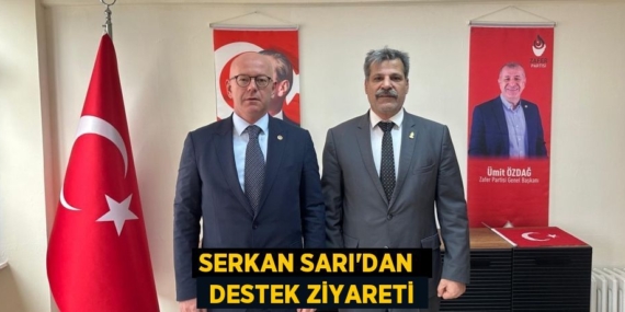 SERKAN SARI’DAN   DESTEK ZİYARETİ