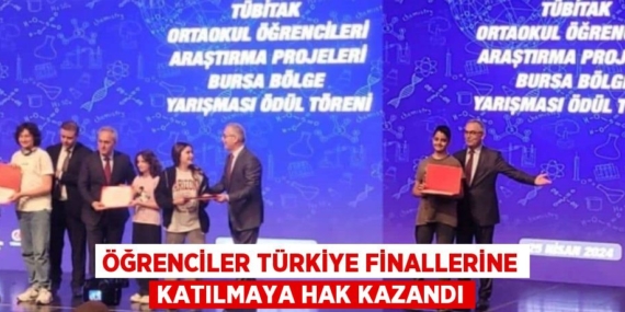 ÖĞRENCİLER TÜRKİYE FİNALLERİNE KATILMAYA HAK KAZANDI