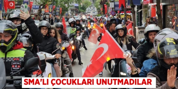 SMA’LI ÇOCUKLARI UNUTMADILAR