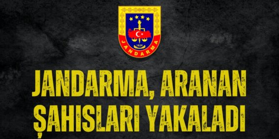 Jandarma, aranan şahısları yakaladı