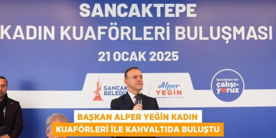 BAŞKAN ALPER YEĞİN KADIN KUAFÖRLERİ İLE KAHVALTIDA BULUŞTU
