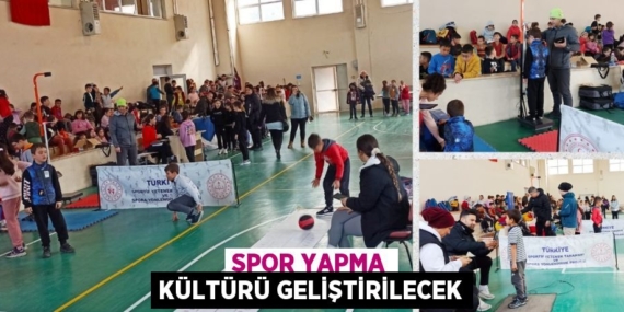 SPOR YAPMA KÜLTÜRÜ GELİŞTİRİLECEK
