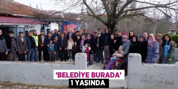 “BELEDİYE BURADA” 1 YAŞINDA