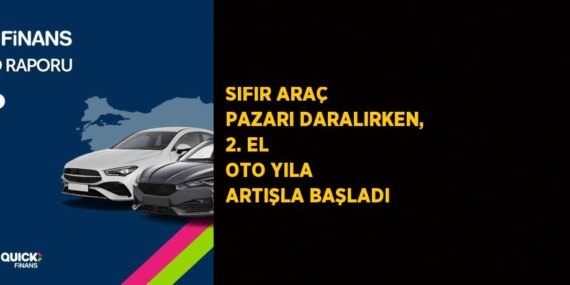SIFIR ARAÇ PAZARI DARALIRKEN, 2. EL OTO YILA ARTIŞLA BAŞLADI